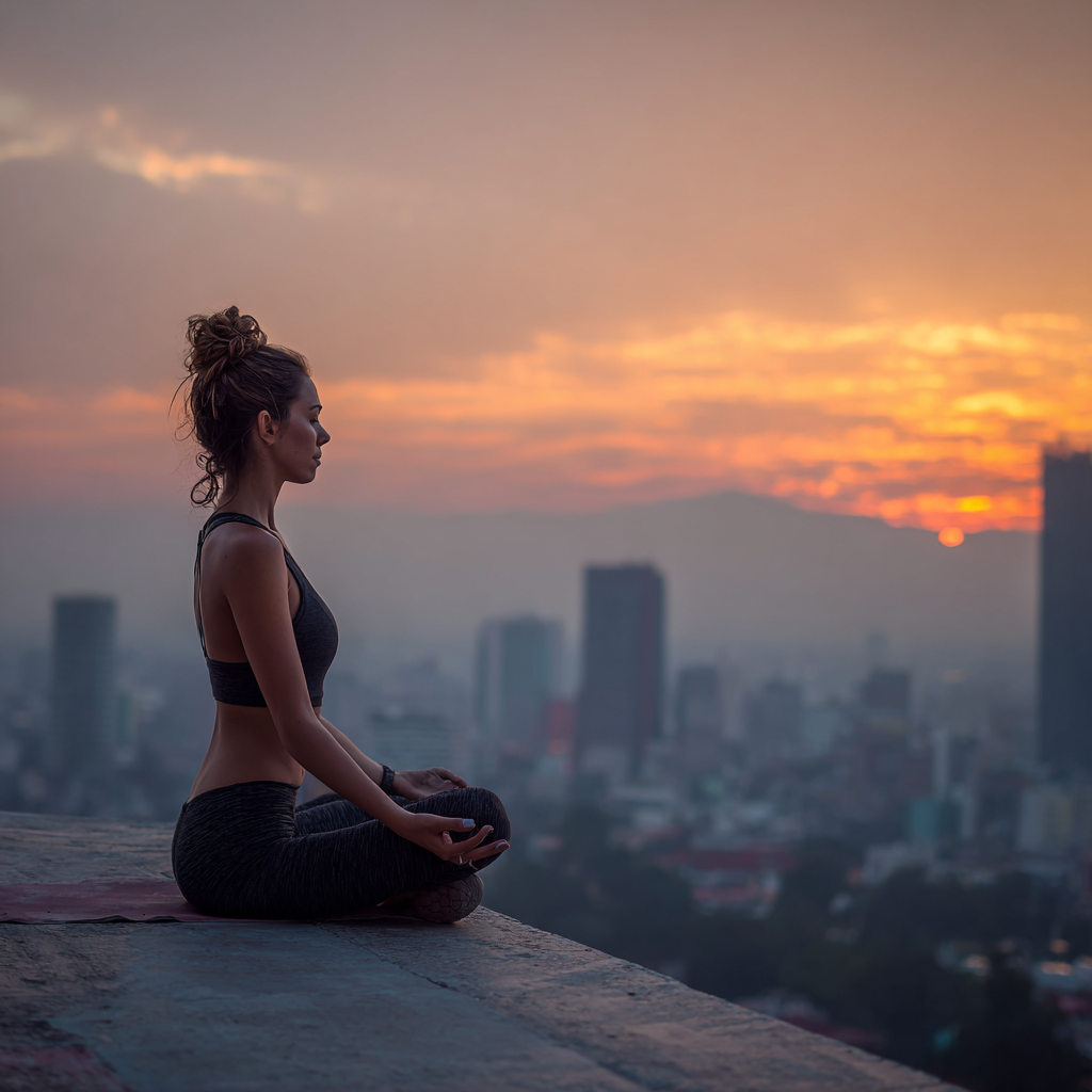 Instructor de yoga enseñando a estudiante en clase personalizada